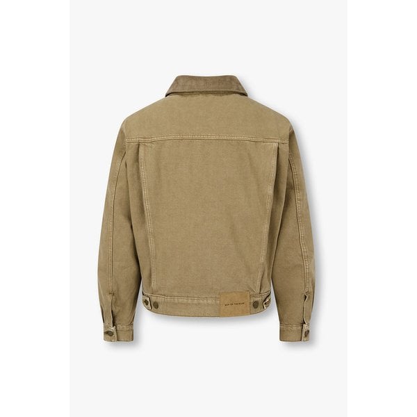 코듀로이 카라 데님 트러커 자켓 4715309026075