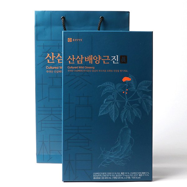 [9/15일부터 순차출고] 산삼배양근 진 20ml x 21병 (420ml)