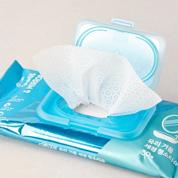 스카트 유리거울세정청소티슈 30매