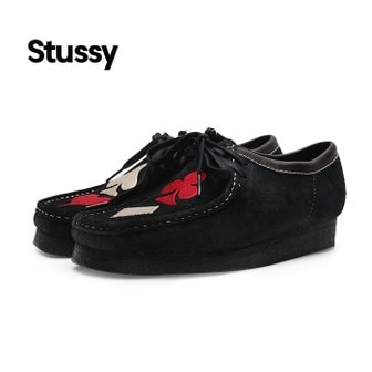 스투시 클락스 x 스투시 왈라비 (26173697-BLACK SUEDE)