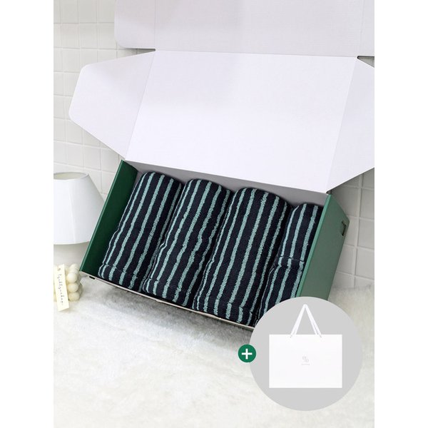 1퍼센테이지 파인 220g 세면 3P+고리수건 2P 선물세트