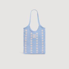 코바늘뜨기 패턴 투톤 백 HimmelBlau SFASA01700