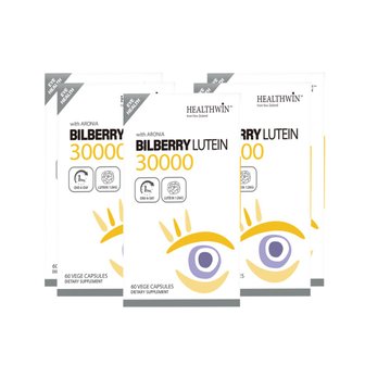  핼스윈 빌베리 루테인 위드 아로니아 60식물성캡슐 5개