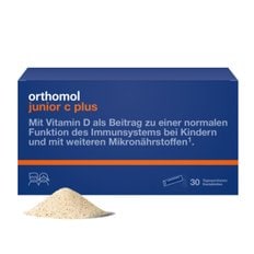 [독일직구][무료배송] 오쏘몰 주니어 C 플러스 30일 1박스 분말형 Orthomol Junior C plus