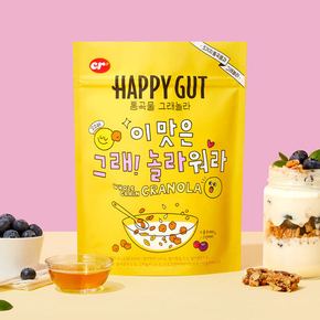 해피갓 통곡물 그래놀라 300g 씨알푸드 국내산 곡물 발아현미