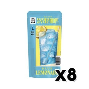 유어스 블루레몬에이드 L 아이스파우치음료 340ml x 8개