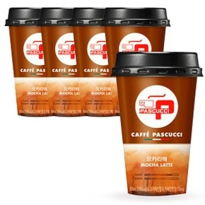 SPC 파스쿠찌 모카라떼 300ml x5개/ 컵커피