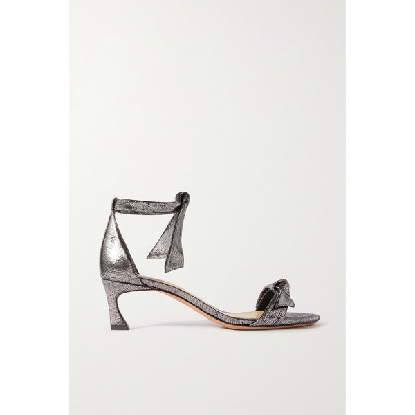 클라리타 메탈릭 가죽 샌들 실버 1647597287214832