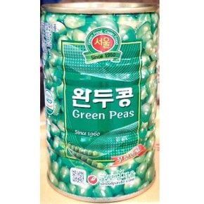 완두콩캔 굿모닝 400g X4개 식당 통조림 업소용 (WCCEA7C)