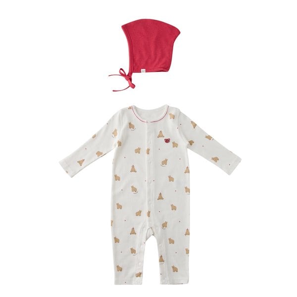 [여주점] [오프라벨 여주점] 밍크뮤 (IV) 베베메리골지SET우주복 (34C70-041-03)