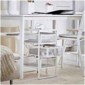 LENNART 렌나르트 서랍유닛 화이트 30x34x56 스틸