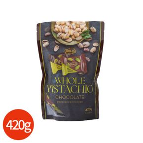 볼시 홀피스타치오 밀크 다크 초콜릿 420g[34092730]