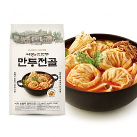 피코크 어랑손만두 만두전골 1,150g * 2봉