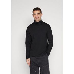 4057553 GAP INTERLOOP TURTLENECK - Long sleeved top true black