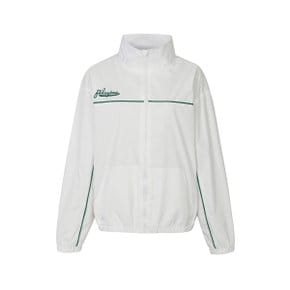 [RECYCLED FABRIC] LUCKY TRACK JACKET_White