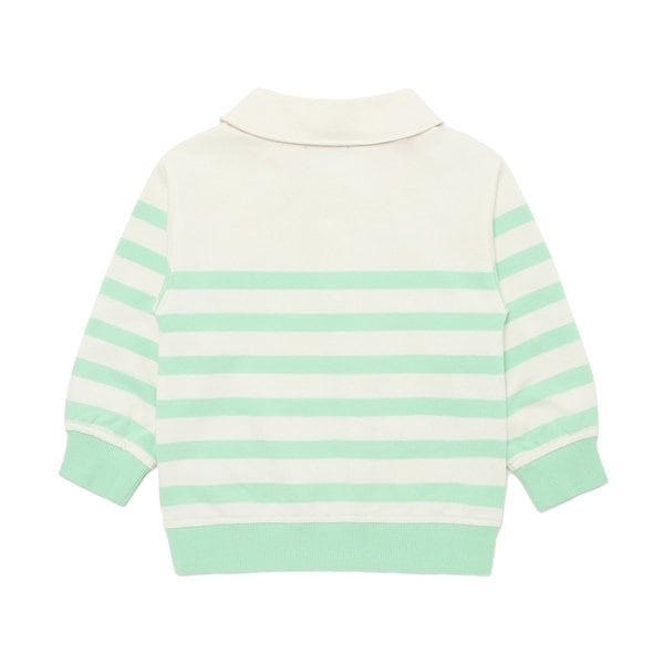 [여주점] [오프라벨 여주점] 블루독베이비 (MN) STRIPE 카라 스웨트셔츠B (45119-334-07)