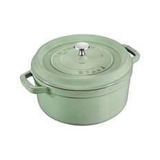 독일 스타우브 무쇠냄비 STAUB LA COCOTTE Cast Iron Round 24 cm Sage Green 1344991