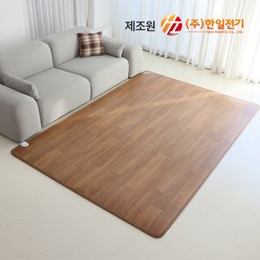 EMF 탄소매트 거실용 전기매트 구들장 모노륨 카페트매트 거실 전기장판 참나무