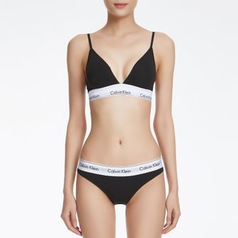 Calvin Klein Underwear 모던코튼 트라이앵글브라팬티세트 QF5650AD001F3787