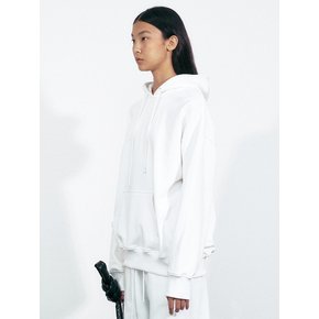 Frei Overfit Hoodie (White)