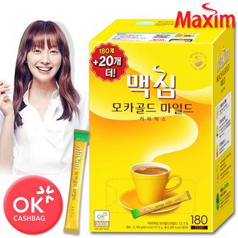 동서 맥심 모카골드 마일드 커피믹스 200T (180T+20T) /무배/인스턴트믹스커피/이나영커피