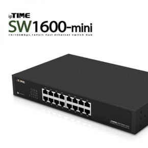 아이피타임 스위칭 허브 SW1600-mini 16포트