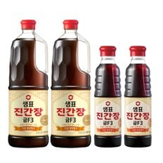 샘표 진간장 금F3 1.7L+500ml 2개