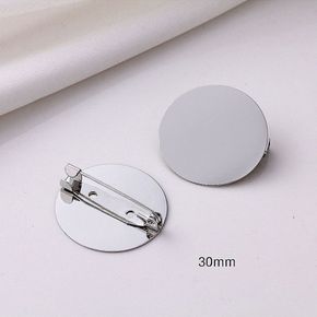 DIY 원형 브로치 만들기 재료 대형 30mm