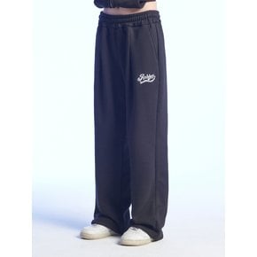 BIG AMBLER Wide Sweat Pants AP803 (Black)