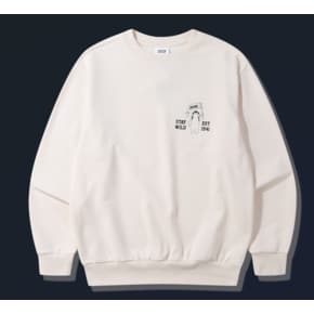 [지프JEEP]스테이와일드 루즈핏 맨투맨 JQ0TSU899