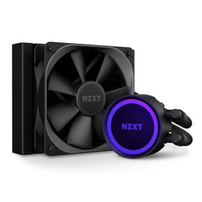 미국 NZXT 크라켄 쿨러 Kraken 120 RLKR120B1 AIO RGB CPU Liquid Cooler Quiet and Effective O