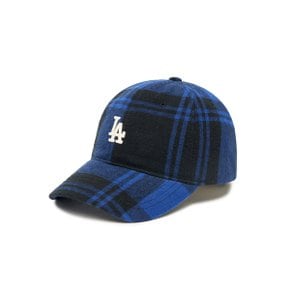 [텍가 43000원] MLB 공용 체크 울 언스트럭쳐 볼캡 3ACPCW126-07INS