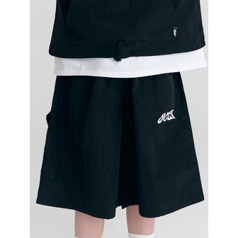 오실롯주니어 F13 나일론 유틸 버뮤다 팬츠 (블랙)