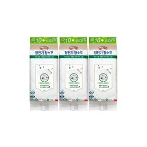 3M 정전기청소포 대형 40매 x 3개 밀대청소포 리필