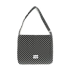 POLKA DOT ECO CROSS BAG_BLACK