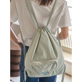 방수) Nylon Backpack_ Mint