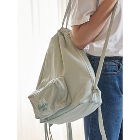 방수) Nylon Backpack_ Mint