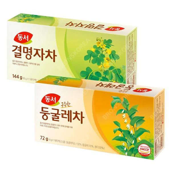 동서 결명자차 18T + 둥굴레차 18T (총36T) 식수용 가정용 (S12796602)