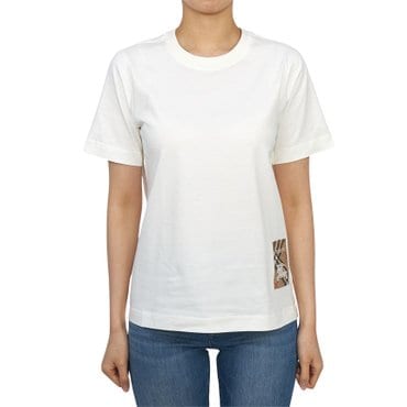 버버리 체크 여성 반팔티셔츠 WW FOR 8104886 B7078