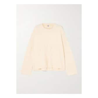토템 실크 부클레 스웨터 크림 1647597357658952