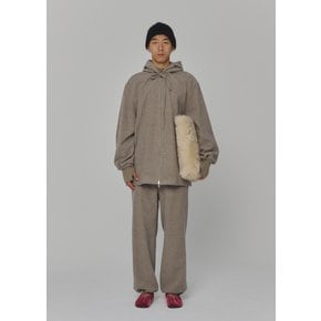 아모멘토 24FW WOOL ZIP UP PONCHO (2COLORS)