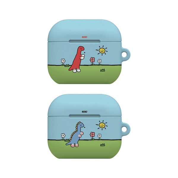 9C9C 양말공룡 피크닉 에어팟 3세대 하드케이스