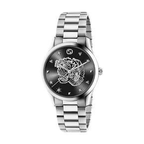 YA1264125 G타임리스 남녀공용 메탈 쿼츠 38mm