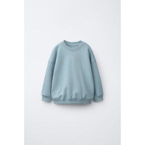 ZARA 자라 키즈 플레인 스웨트셔츠 라이트 블루 1880558406 1880558 1371791