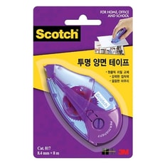 3M 스카치 투명 양면 테이프 017D (8.4mm*8M)