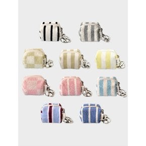 Mini Terry Pouch Keyring (10Colors)