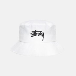 [해외] 스투시BIG STOCK BUCKET HAT 화이트