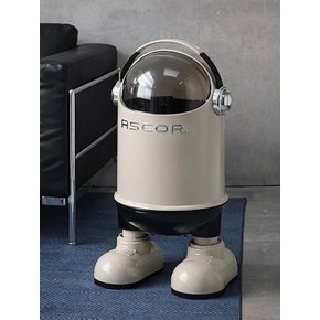 스페이스 워커 오브제 휴지통 2중구조 냄새차단 인테리어 쓰레기통 20L
