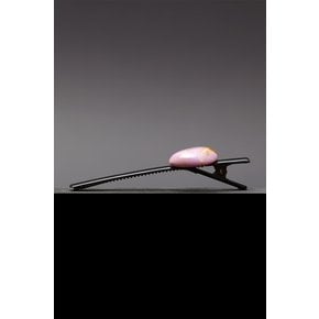 Single  Pebble  Hairpin - Purple