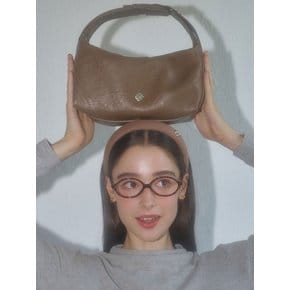 Tale Buckle Hobo Bag_Brown